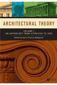 Architectural Theory, Volume 1