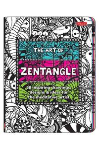 The Art of Zentangle: 50 Inspiring Drawings, Designs & Ideas for the Meditative Artist