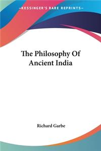 Philosophy Of Ancient India