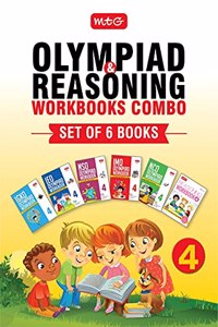 Class 4: Work Book and Reasoning Book Combo for NSO-IMO-IEO-NCO-IGKO