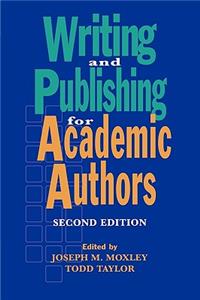 Writing and Publishing for Academic Authors