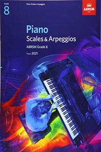 Piano Scales & Arpeggios, ABRSM Grade 8