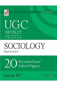 UGC NET/SLET – Sociology Paper-II & III – 20 Previous Years Solve Paper