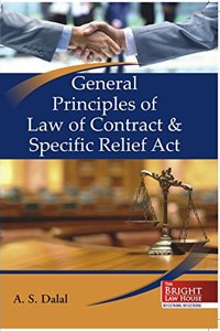 General Principles Of Law Of Contract & Specific Relief Act (Textbook) (Bright Student Edition)