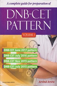 A Complete Guide For Preparation Of DNB-CET Pattern Vol 1 2018