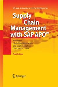 Supply Chain Management with SAP Apo(tm)