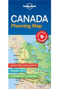 Lonely Planet Canada Planning Map