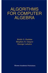 Algorithms for Computer Algebra