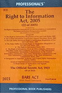 Right to Information Act, 2005 alongwith Rules, 2005