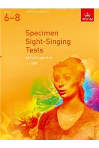 Specimen Sight-Singing Tests, Grades 6-8