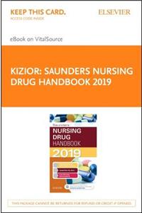 Saunders Nursing Drug Handbook 2019 Elsevier eBook on Vitalsource (Retail Access Card)