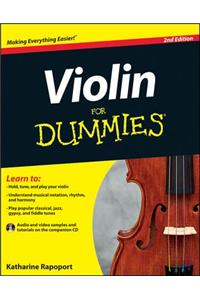 Violin for Dummies [With CD (Audio)]