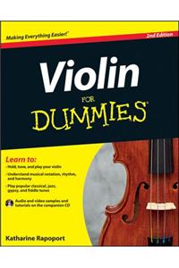Violin for Dummies [With CD (Audio)]