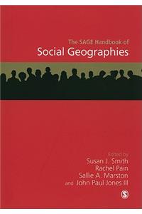 Sage Handbook of Social Geographies