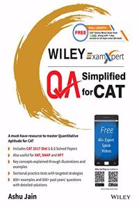 Wiley's ExamXpert Quantitative Aptitude (QA) Simplified for CAT