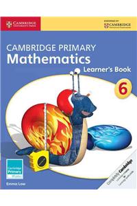 Cambridge Primary Mathematics Stage 6 Learner's Book 6