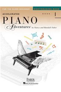 Accelerated Piano Adventures for the Older Beginner - Sightreading Book 1