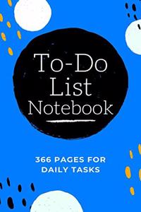 To Do List Notebook: Daily Task Notebook