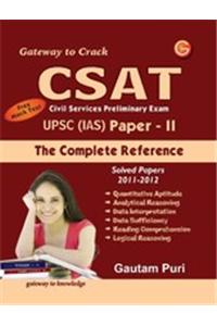 CSAT Civil Services Preliminary Exam UPSC IAS: The Complete Reference Solved Papers 2011 - 2012, Free Mock Test (Paper - 2)