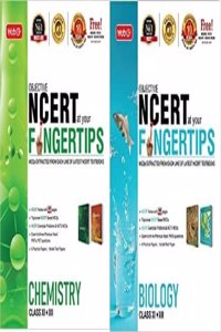 Mtg Objective Ncert At Your Fingertips For Neet-Aiims - Chemistry + Biology Best Books For Neet & Jee Preparation (Based On Ncert Pattern - Latest & Revised Edition 2022) (Paperback, Mtg)