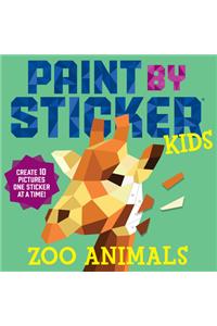 Paint by Sticker Kids: Zoo Animals