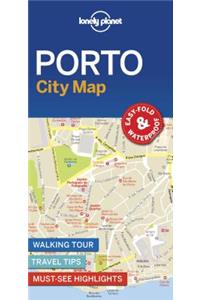 Lonely Planet Porto City Map