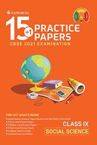 15+1 Practice Papers - Social Science: CBSE Class 9 for 2021 Examination (Sample Papers)