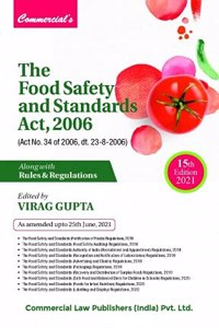 The Food Safety and Standards Act, 2006 (15th edition 2021)