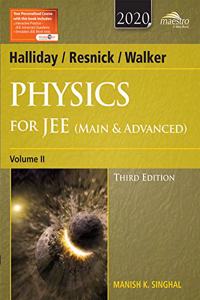 Wiley's Halliday / Resnick / Walker Physics for JEE (Main & Advanced), Vol II, 3ed, 2020