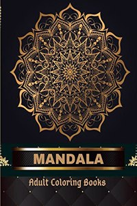 Mandala Adult Coloring Books 100 Pages