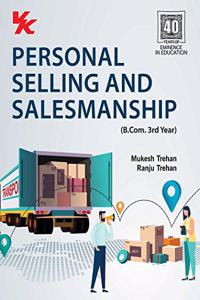Personal Selling And Salesmanship B.Com 3Rd Year Hp University (2021-22) English