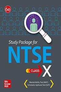 Study Package for NTSE Class X - 6th Edition | For MAT and SAT