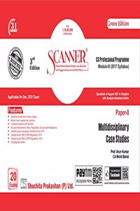Scanner CS Professional Module III Paper - 8 Multidisciplinary Case Studies