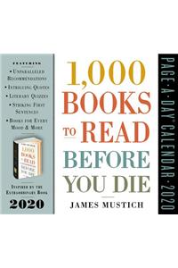 1,000 Books to Read Before You Die Page-A-Day Calendar 2020