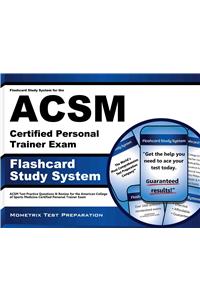 Flashcard Study System for the ACSM Certified Personal Trainer Exam