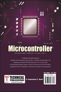 Microcontroller for SPPU 19 Course (TE - SEM V - E &TC - 304184)