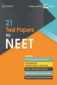 21 Full Length Tests for NEET (National Eligibility-cum-Entrance Test)