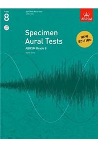 Specimen Aural Tests, Grade 8 with 2 CDs