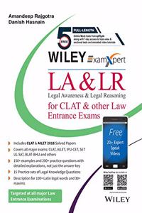 Wiley's ExamXpert Legal Awareness & Legal Reasoning (LA & LR) for CLAT & other Law Entrance Exams