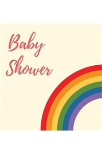 Baby shower guest book (Hardcover)