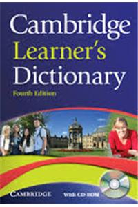 Cambridge Learners Dictionary, 4 Ed. (Pb + Cd-Rom)