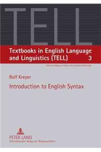 Introduction to English Syntax