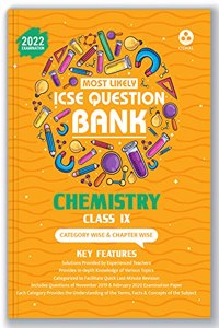 Most Likely Question Bank for Chemistry: ICSE Class 9 for 2022 Examination