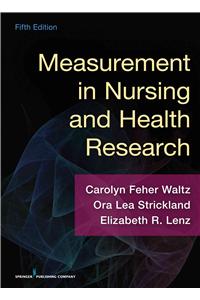 Measurement in Nursing and Health Research