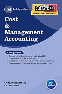 Taxmann's CRACKER for Cost & Management Accounting - Covering Past Exam Questions along with RTPs & MTPs of ICAI with Chapter-wise Marks Distribution & Trend Analysis for Past Exams | CA Inter