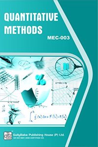 MEC-003 Quantitative Methods