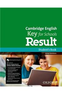 Cambridge English: Key for Schools Result: Student's Book and Online Skills and Language Pack