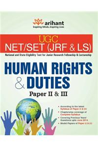 UGC NET / SET (JRF & LS) Human Rights & Duties Paper 2 & 3