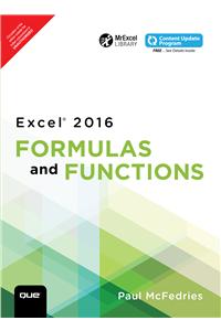 Excel 2016: Formulas and Functions