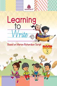 Learning to write 3